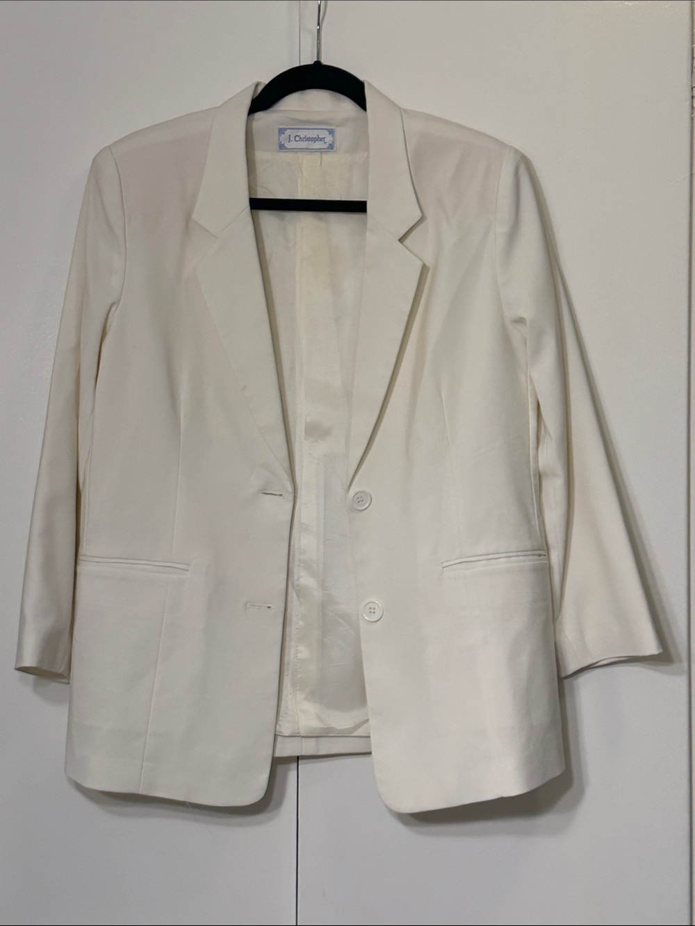 Women's Cream / Off-White Tailored Blazer